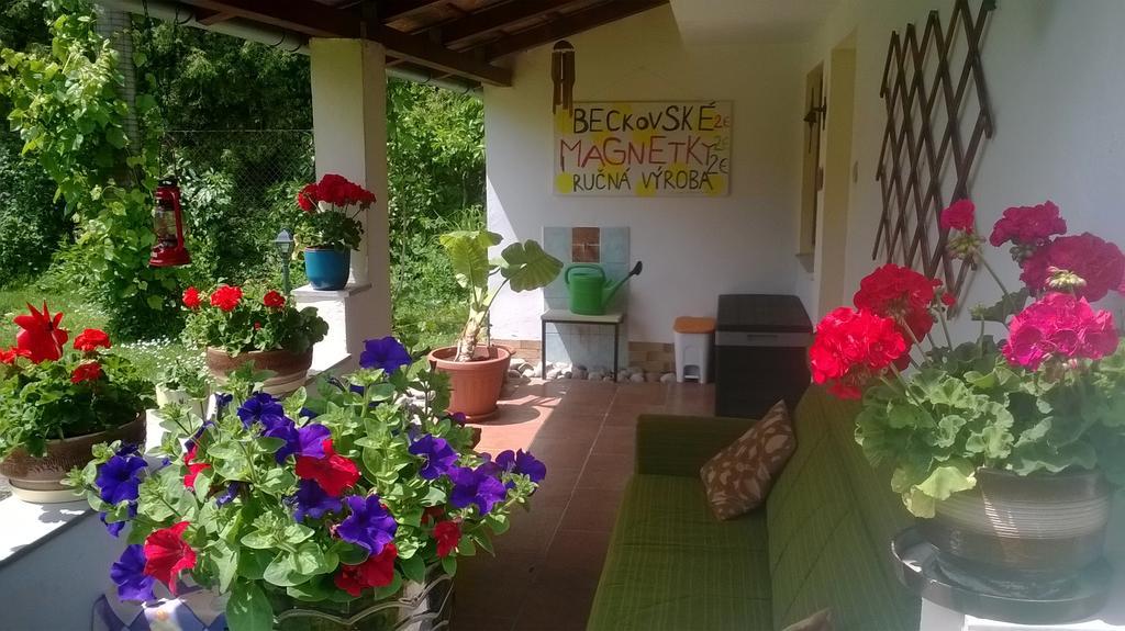 Bed and Breakfast Platanus Beckov Exterior foto